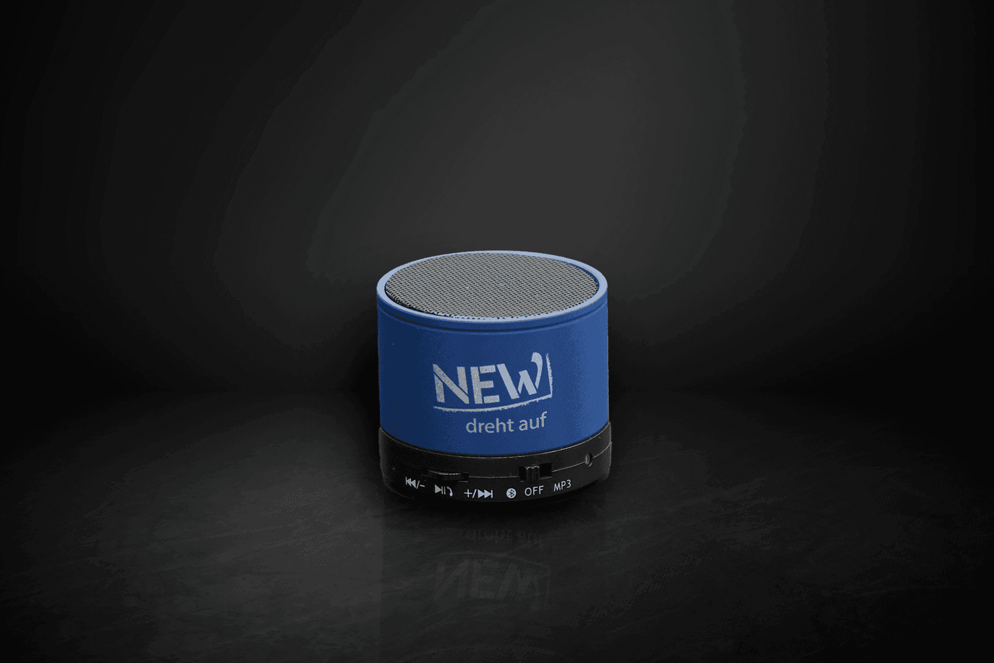 Bluetooth Wireless Lautsprecher „NEW dreht auf“